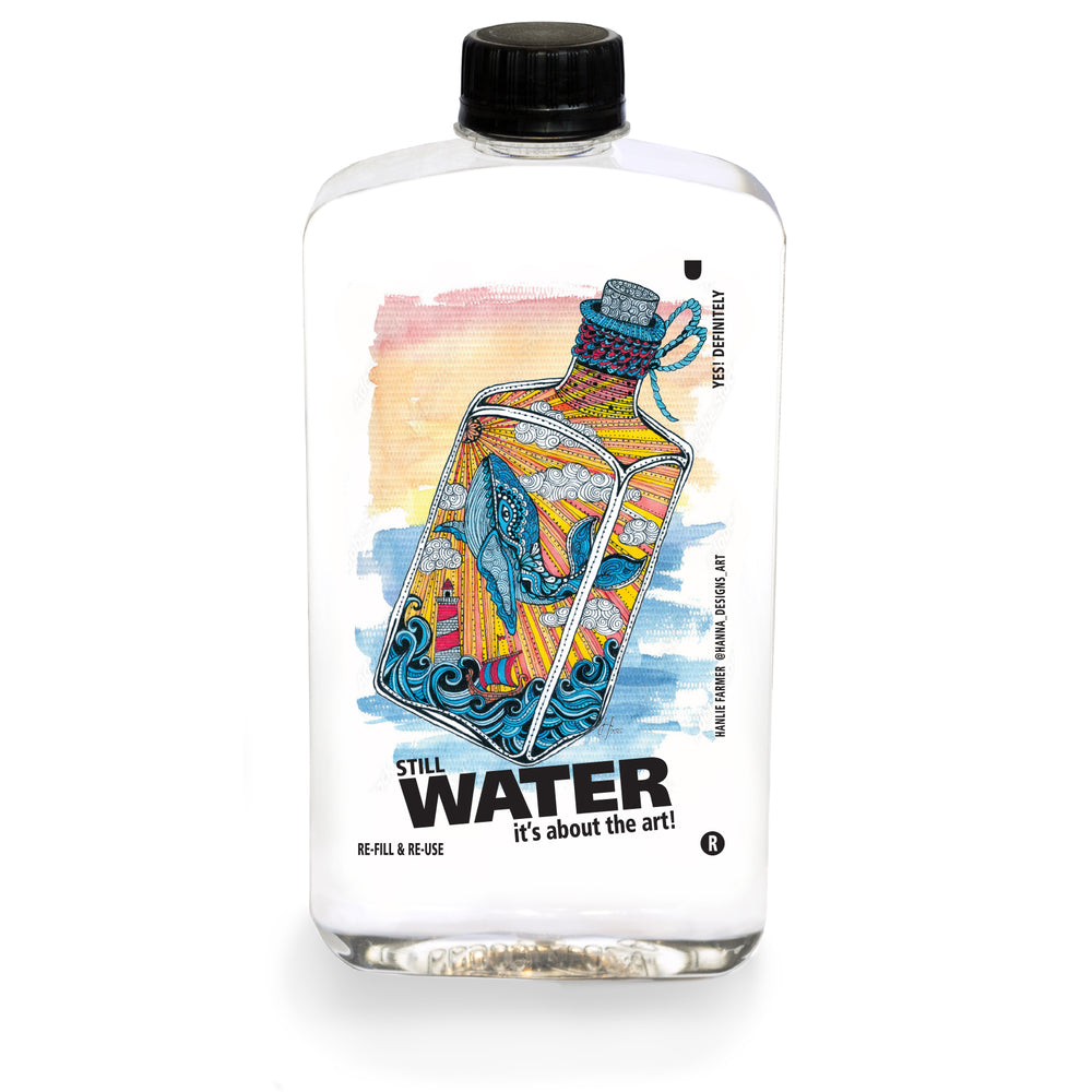 Yes! Definitely Bottled Water 500ml Featuring Design by Hanlie Farmer